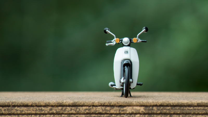 Illustration for article titled Land of the Rising Sun - Day: Gachapon Honda Super Cub